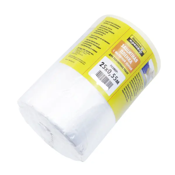 Пленка с малярной лентой Невский крепеж 25 м x 55 см